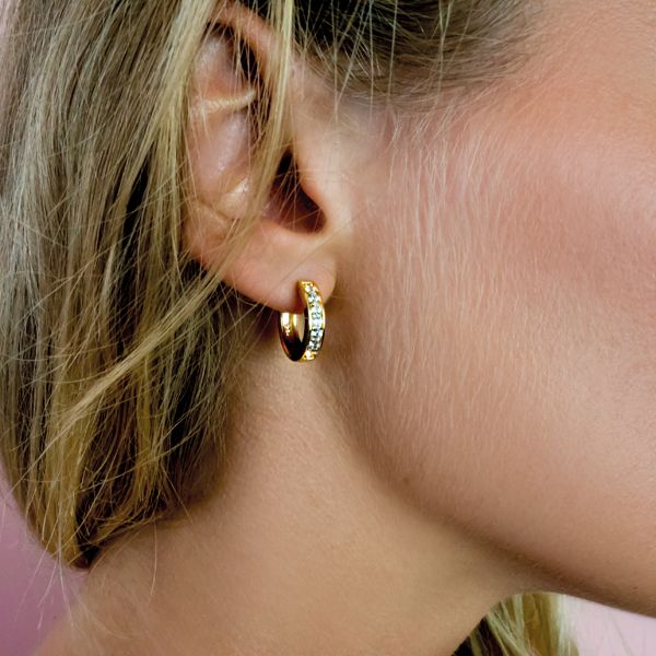 Zinzi Oorbellen Gold Plated Zio191 Y