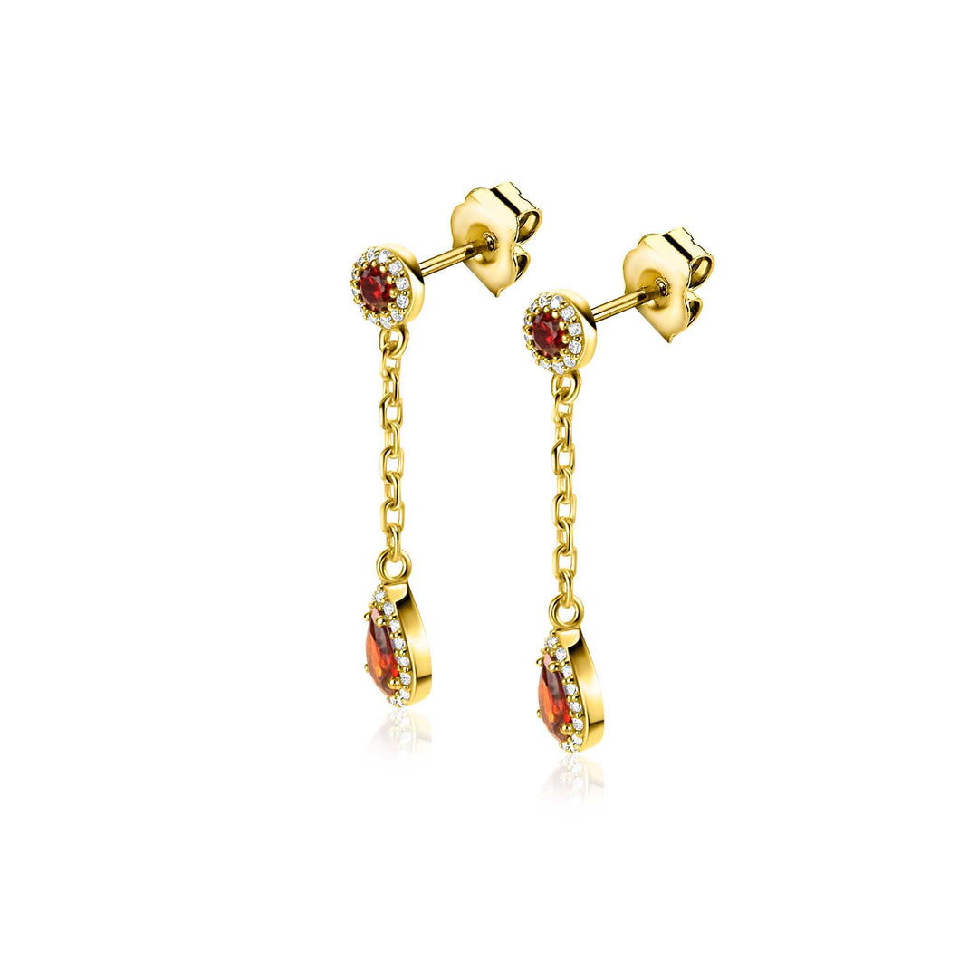 Zinzi Earrings Gold Plated Zio2560