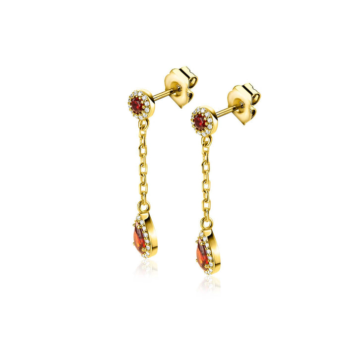 Zinzi Earrings Gold Plated Zio2560