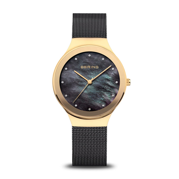 Bering ladies watch black dial - 12934-132