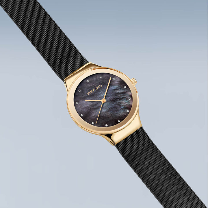 Bering ladies watch black dial - 12934-132