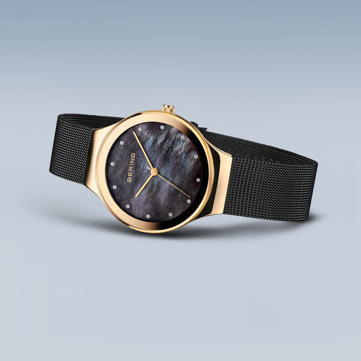 Bering ladies watch black dial - 12934-132