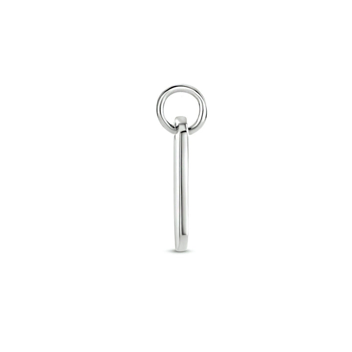 engraving pendant silver rhodium plated