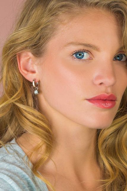 Zinzi Earrings Silver Zich1486