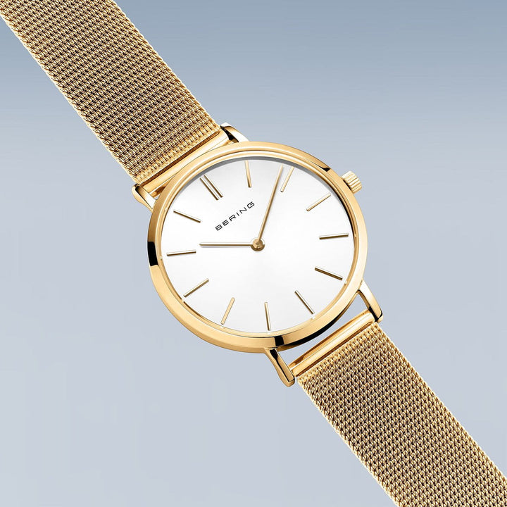 Bering ladies watch white dial - 14134-331