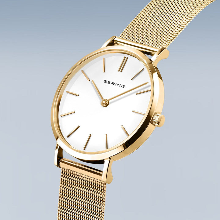 Bering ladies watch white dial - 14134-331