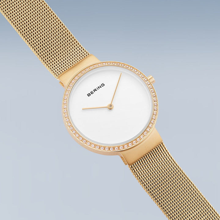 Bering ladies watch white dial - 14531-330
