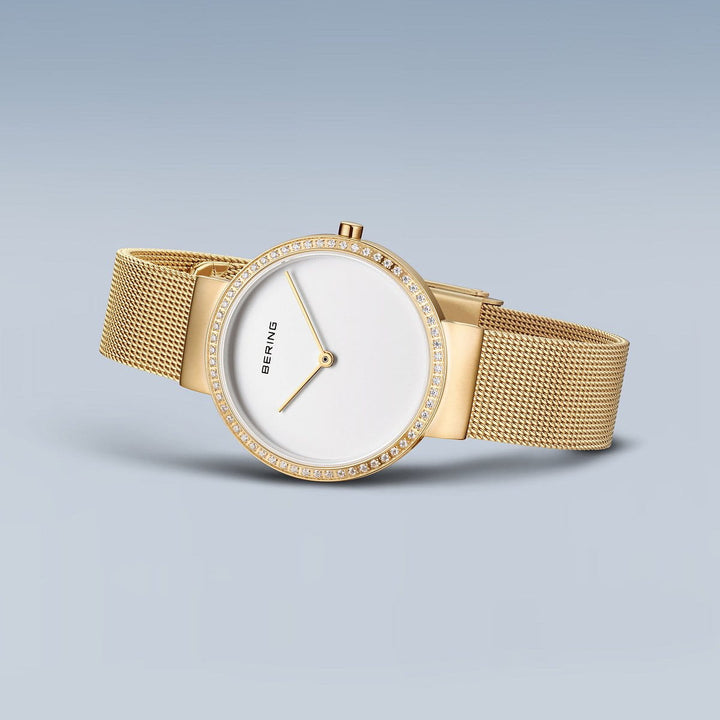Bering ladies watch white dial - 14531-330
