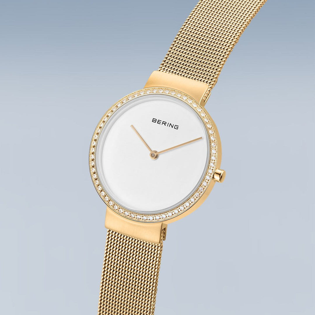 Bering ladies watch white dial - 14531-330