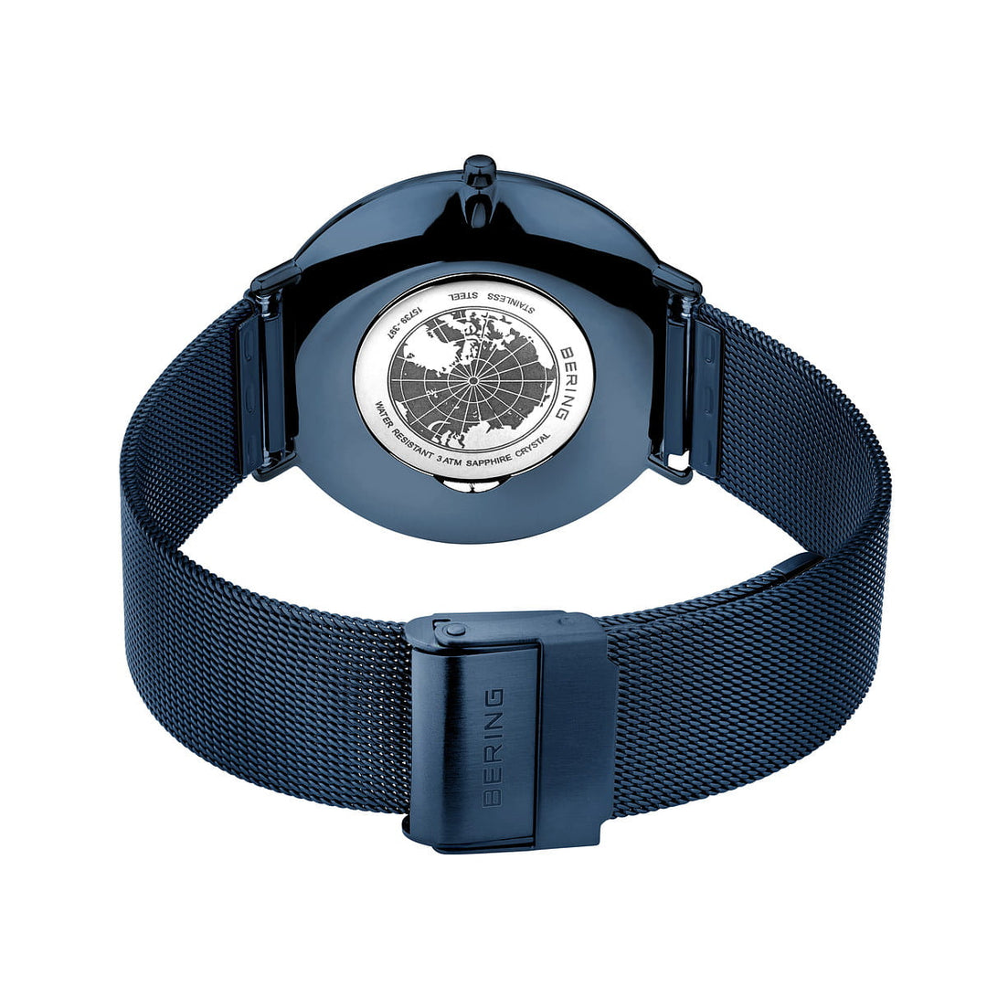 Bering unisex watch blue dial - 15739-397
