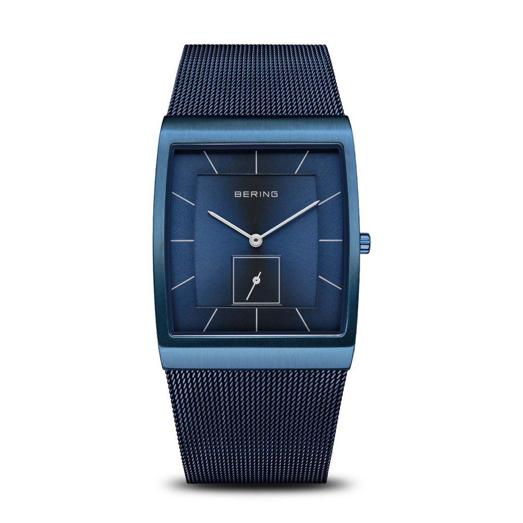 Bering men's watch blue dial - 16033-397