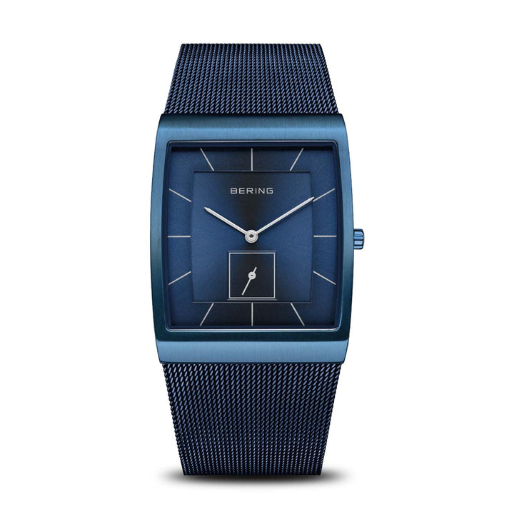 Bering men's watch blue dial - 16033-397