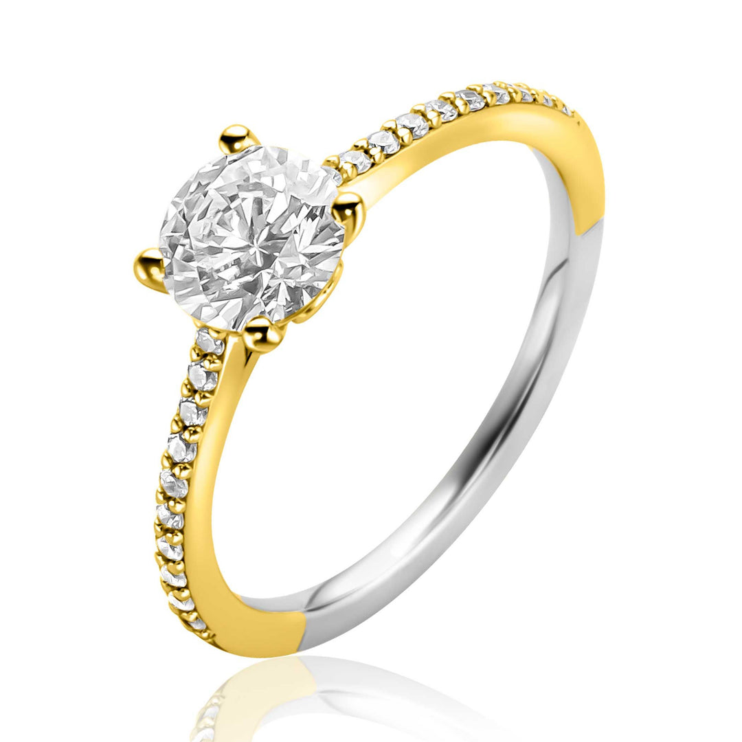 Zinzi Ring Gold Plated ZIR2696Y