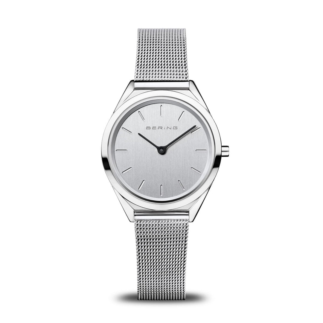 bering unisex horloge zilveren wijzerplaat - 17031-000