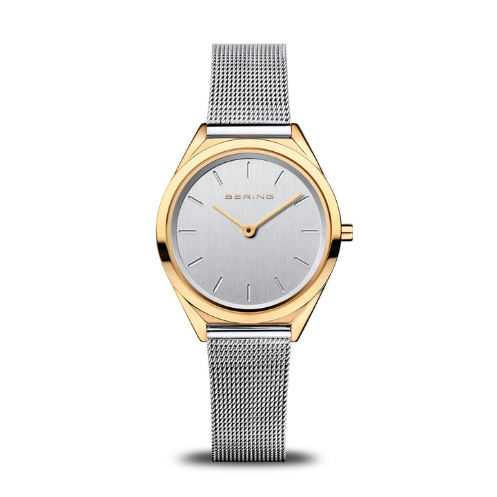 bering dames horloge zilveren wijzerplaat - 17031-010