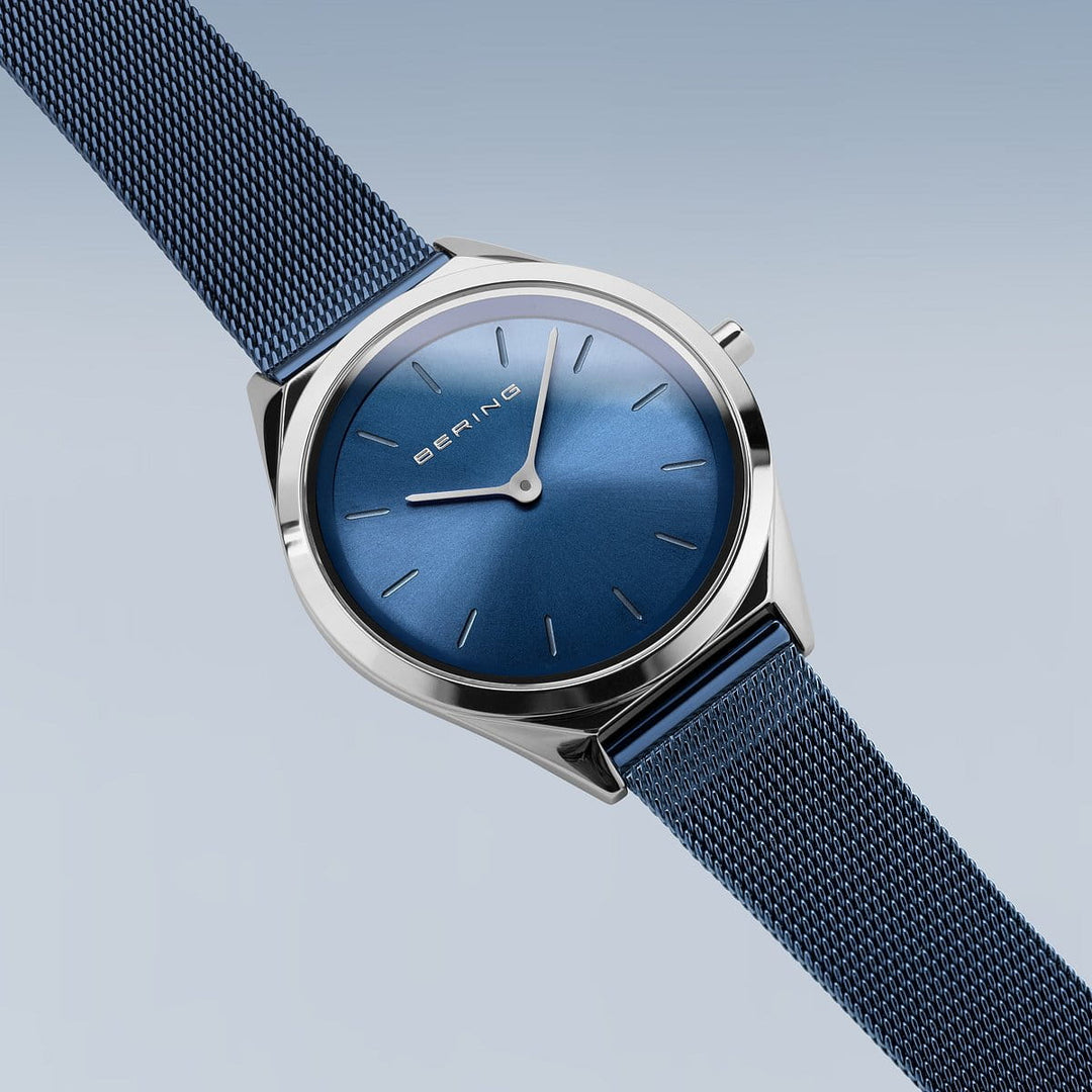 bering unisex horloge blauwe wijzerplaat - 17031-307