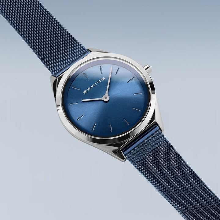 bering unisex horloge blauwe wijzerplaat - 17031-307