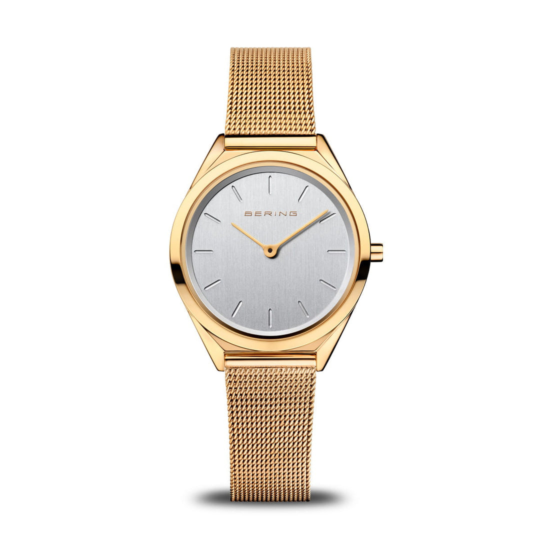 Bering unisex watch silver dial - 17031-334 