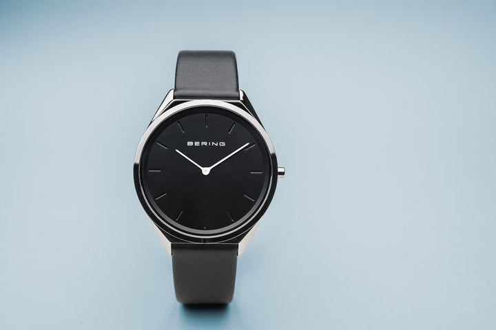 Bering unisex watch black dial - 17039-402
