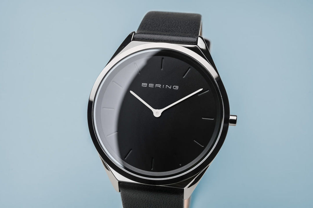 Bering unisex watch black dial - 17039-402