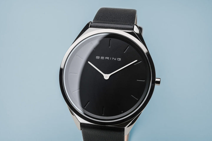 Bering unisex watch black dial - 17039-402