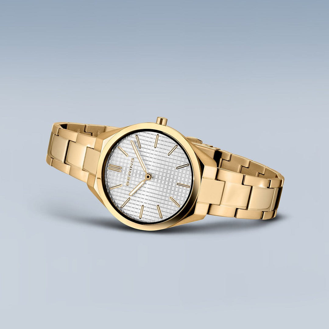 Bering ladies watch white dial - 17231-734