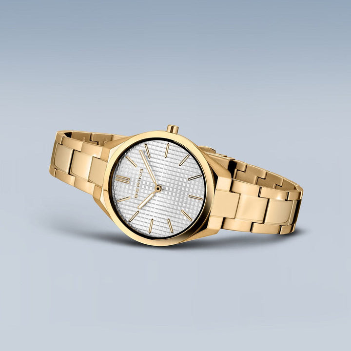 Bering ladies watch white dial - 17231-734