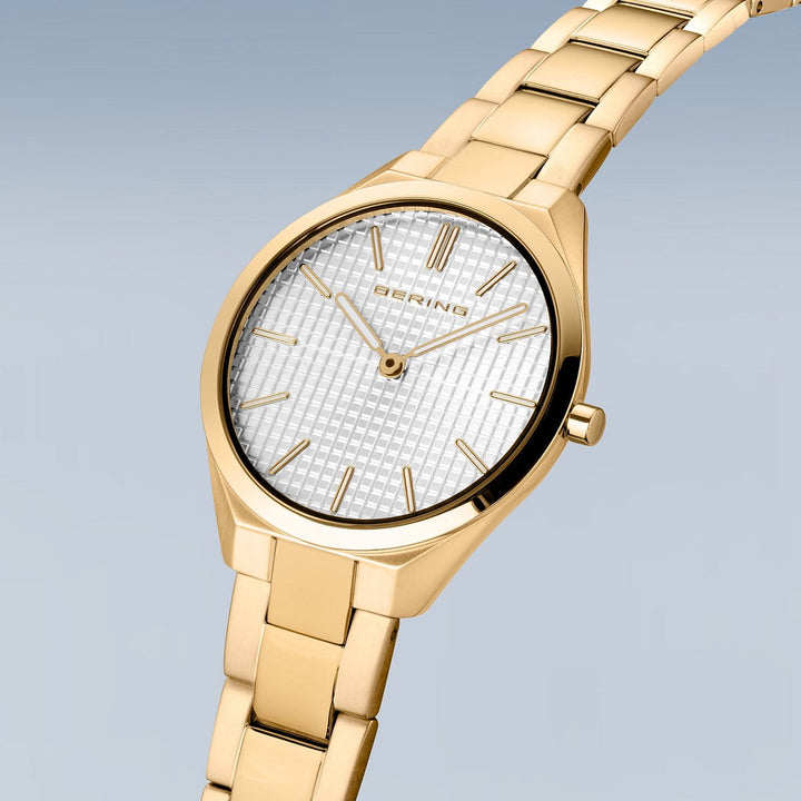 Bering ladies watch white dial - 17231-734