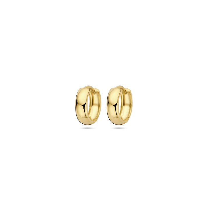 klapoorringen 13 mm 9 Karaat
