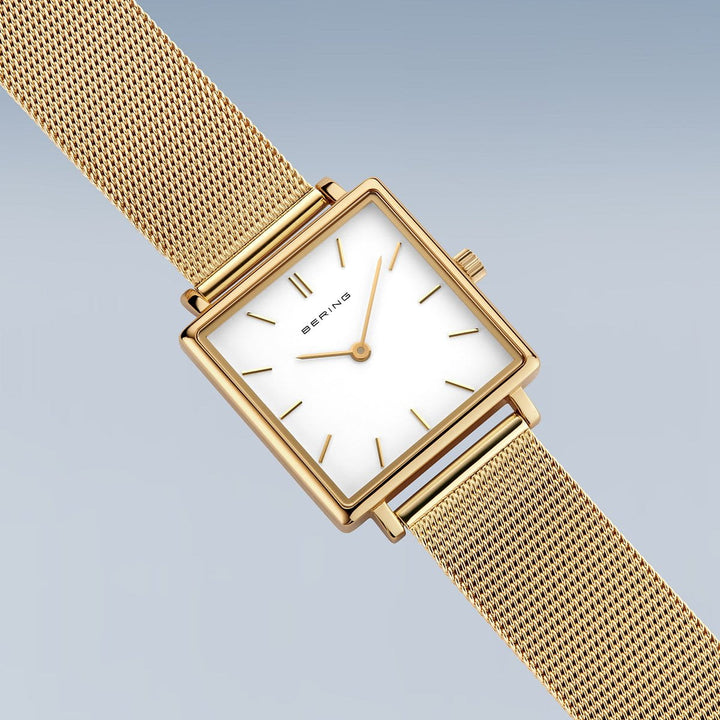 Bering ladies watch white dial - 18226-334
