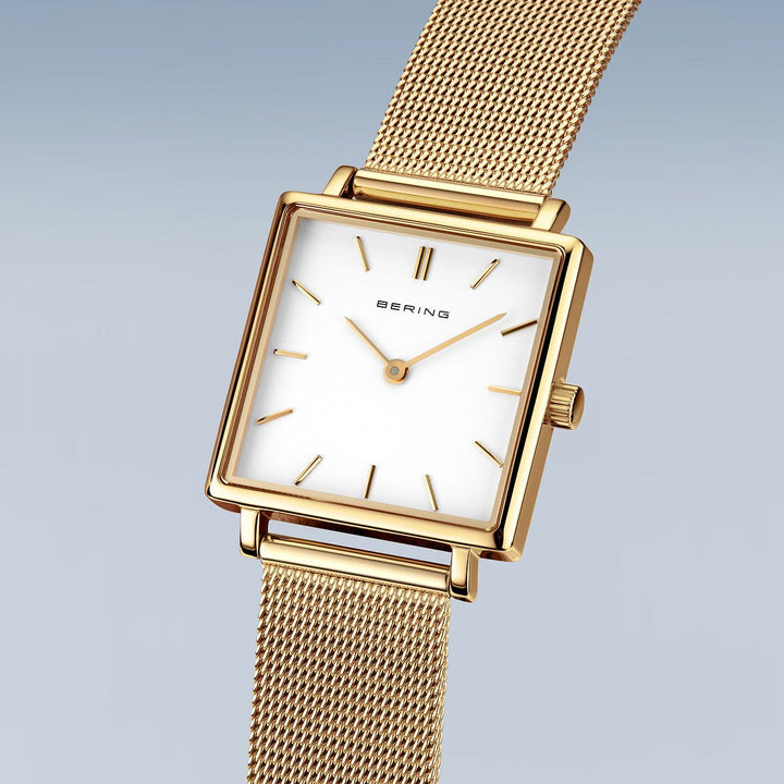 Bering ladies watch white dial - 18226-334