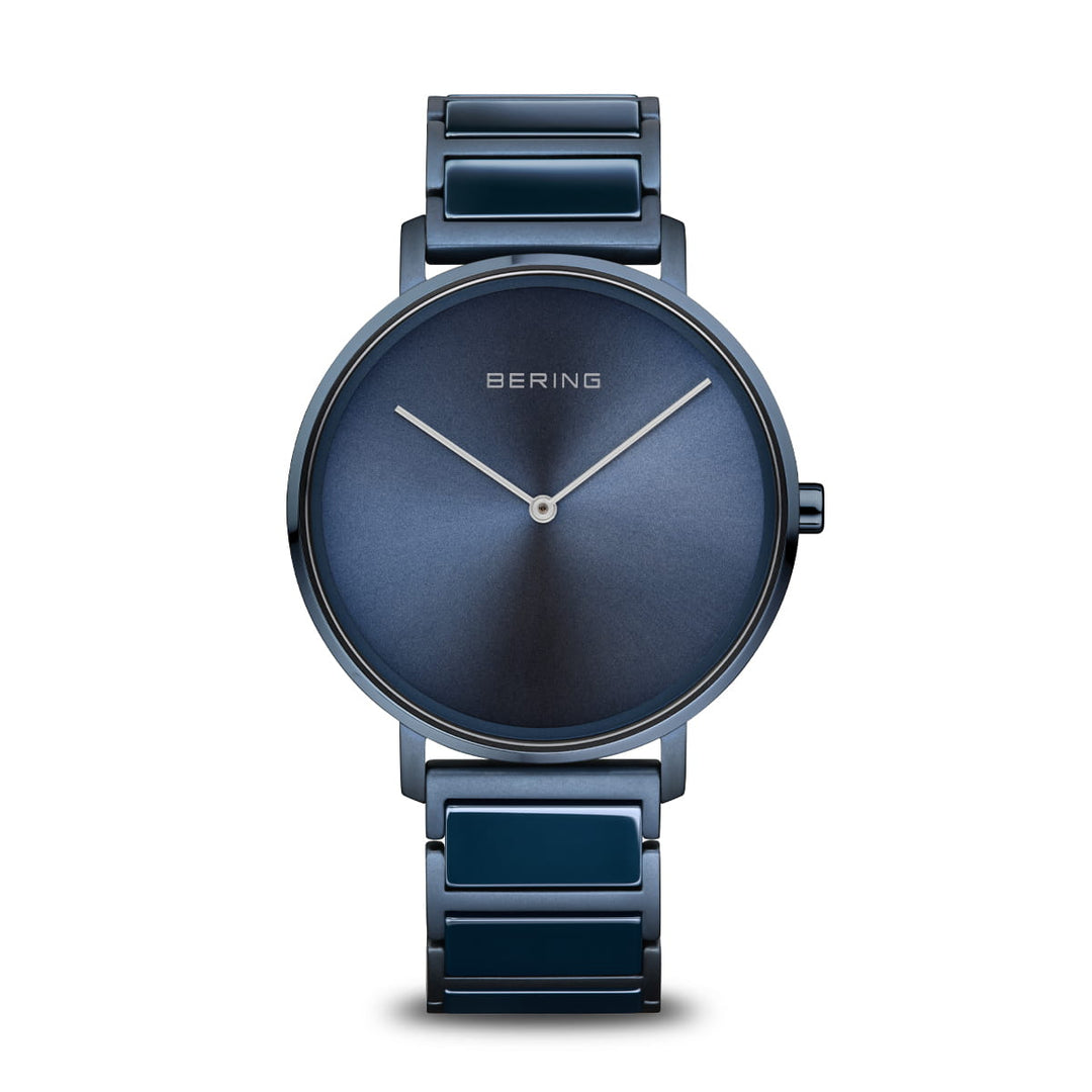 Bering men's watch blue dial - 18539-797