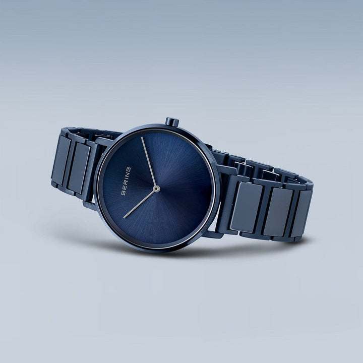 Bering men's watch blue dial - 18539-797