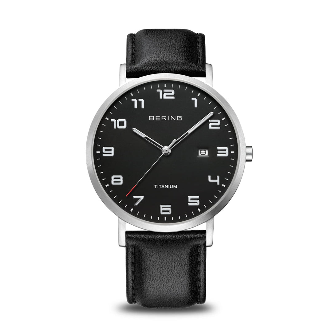 Bering men's watch black dial - 18640-402 