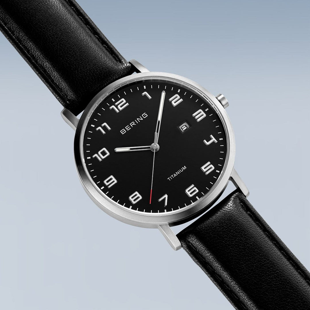 Bering men's watch black dial - 18640-402 