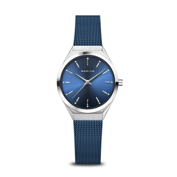 Bering unisex watch blue dial - 17031-307
