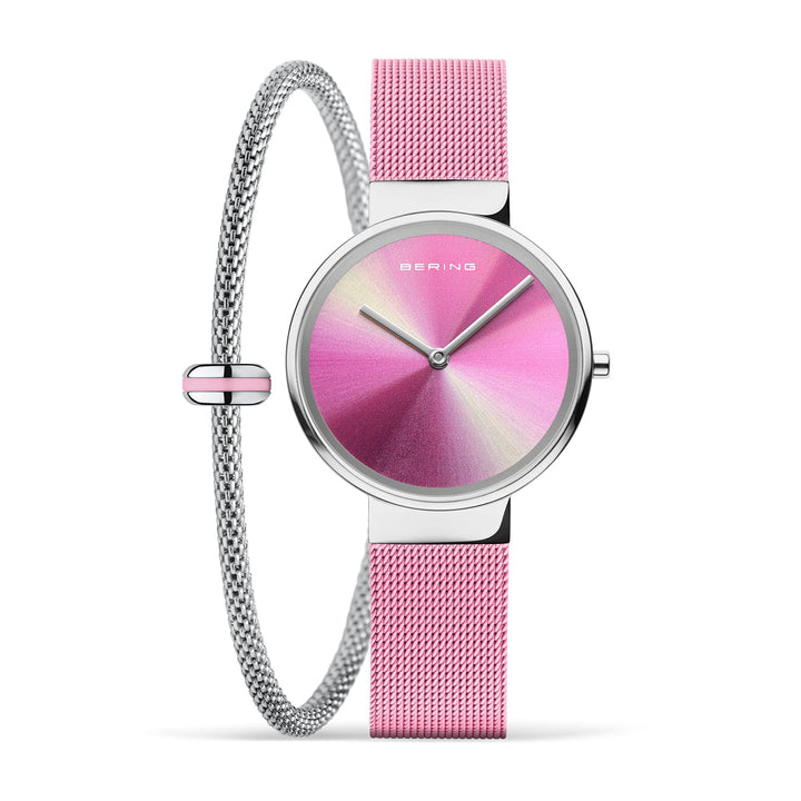 Bering ladies watch multi-colored dial - 19031-999-GWP