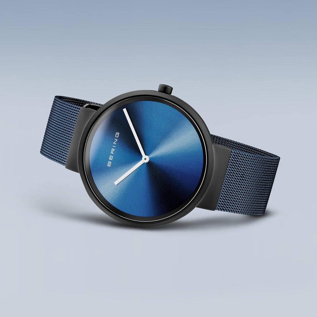 Bering heren horloge veelkleurige wijzerplaat - 19039-327