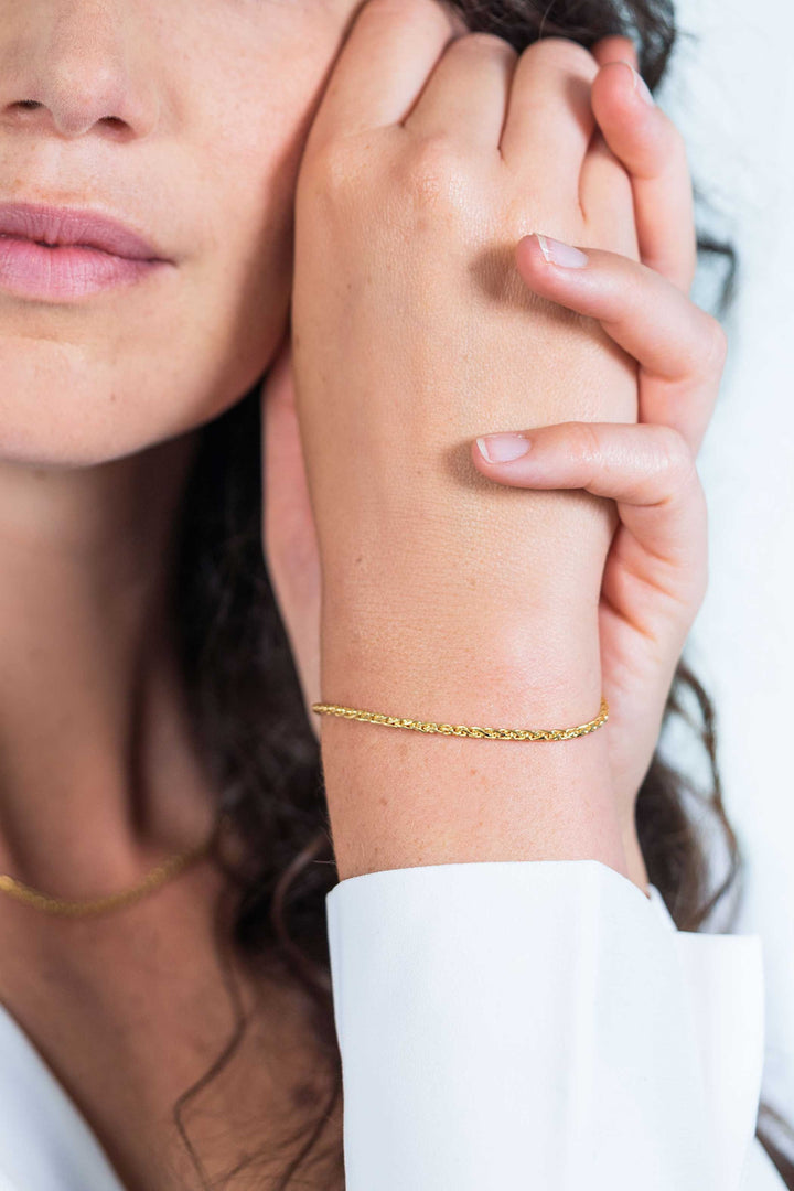 Zinzi Bracelet Gold Plated Zia1931 G