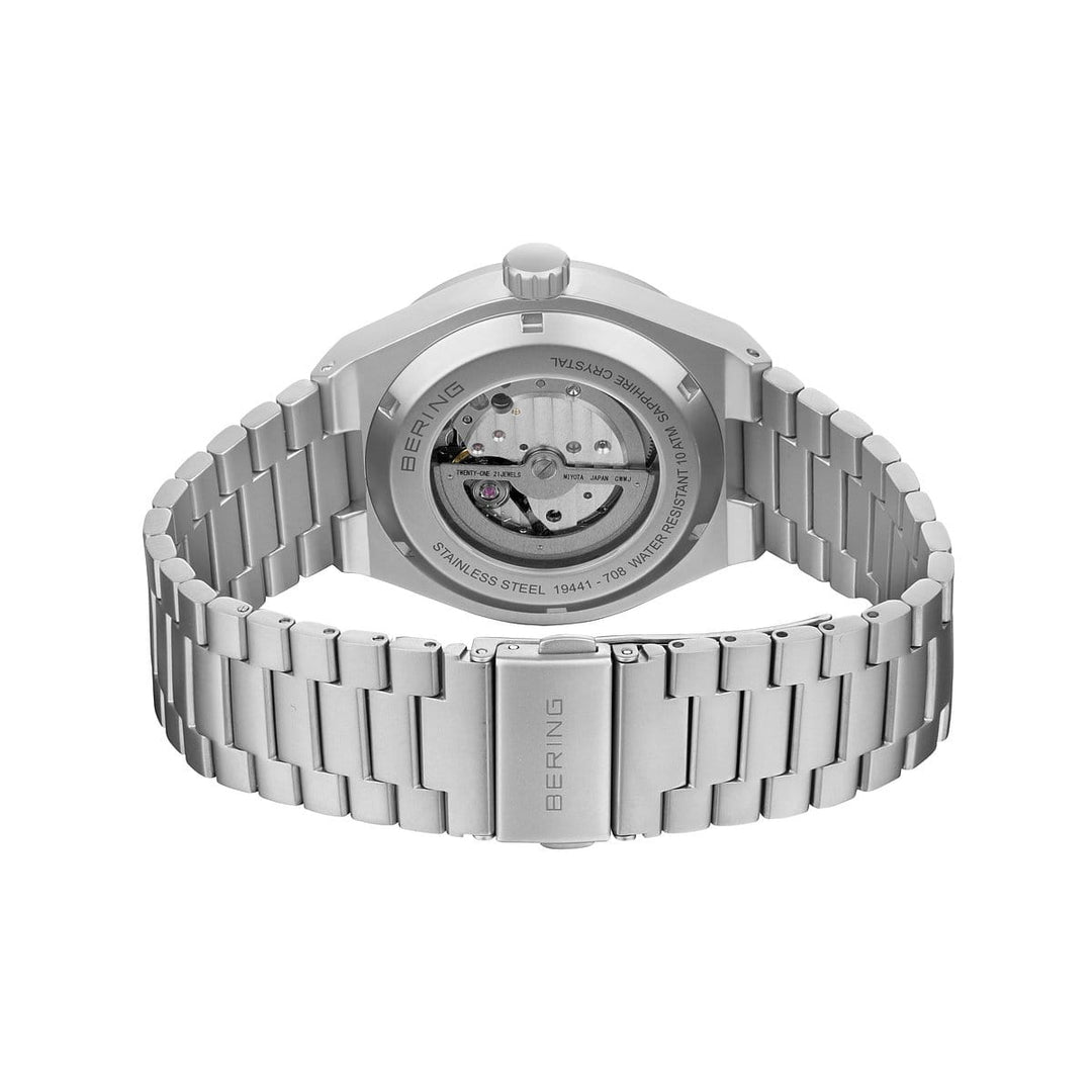 Bering men's watch green dial - 19441-708