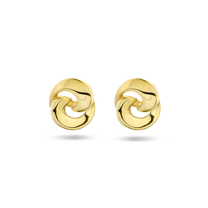 ear studs 14K yellow gold