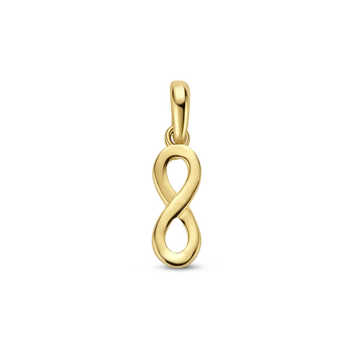pendant infinity 14K yellow gold