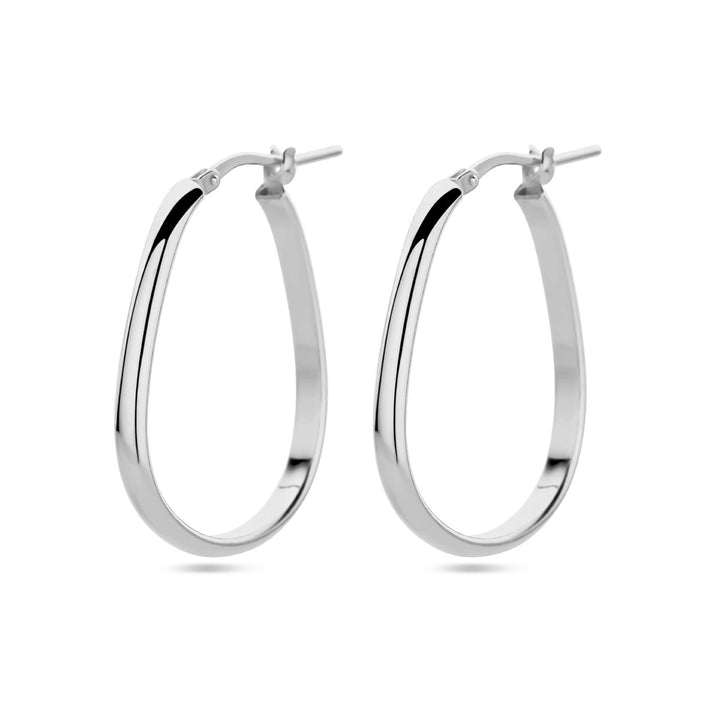 earrings silver rhodium plated