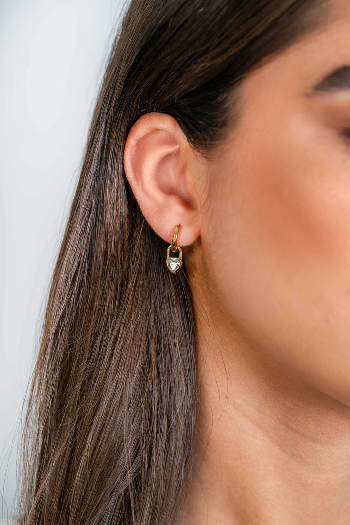 Zinzi Earrings Gold Plated Zich2306