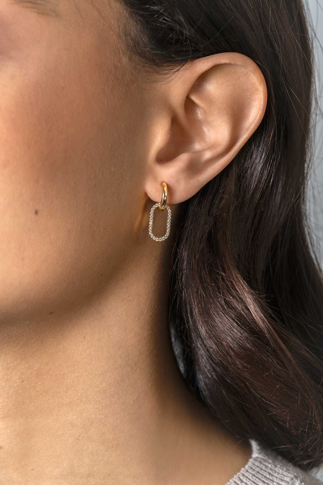 Zinzi Oorbellen Gold Plated Zich2444