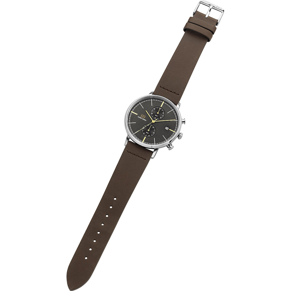 Danish design heren horloge grijze wijzerplaat - IQ23Q1290