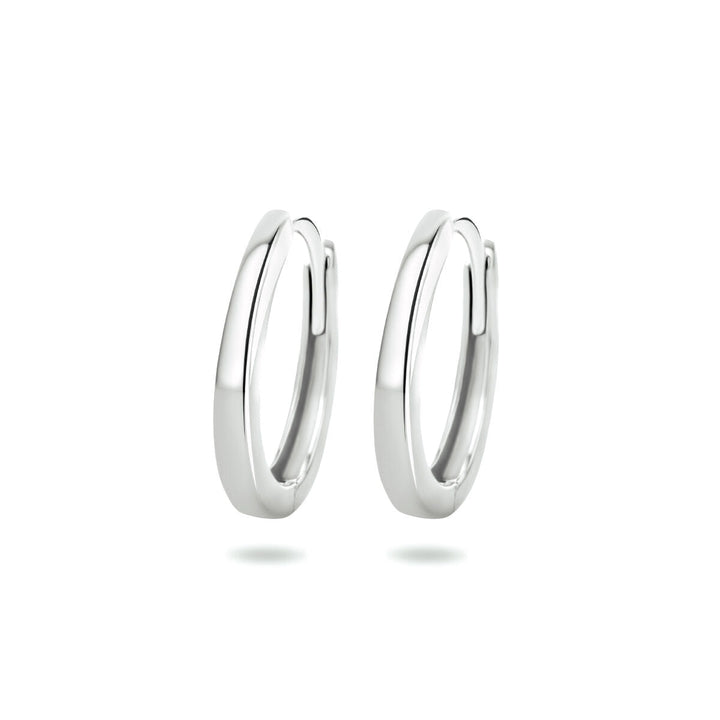 drop earrings 14K white gold
