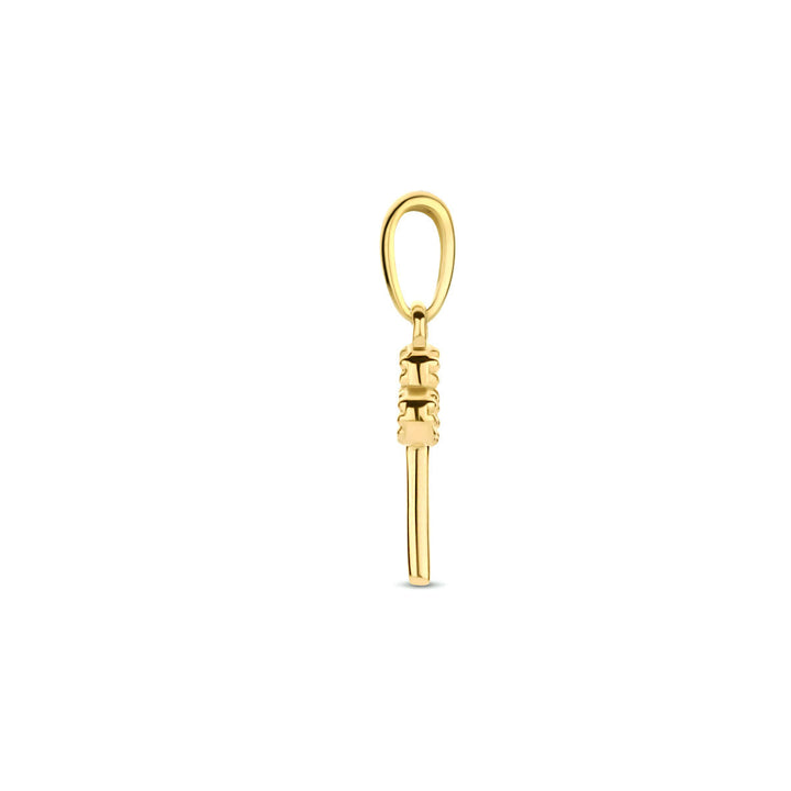 pendant key 14K yellow gold