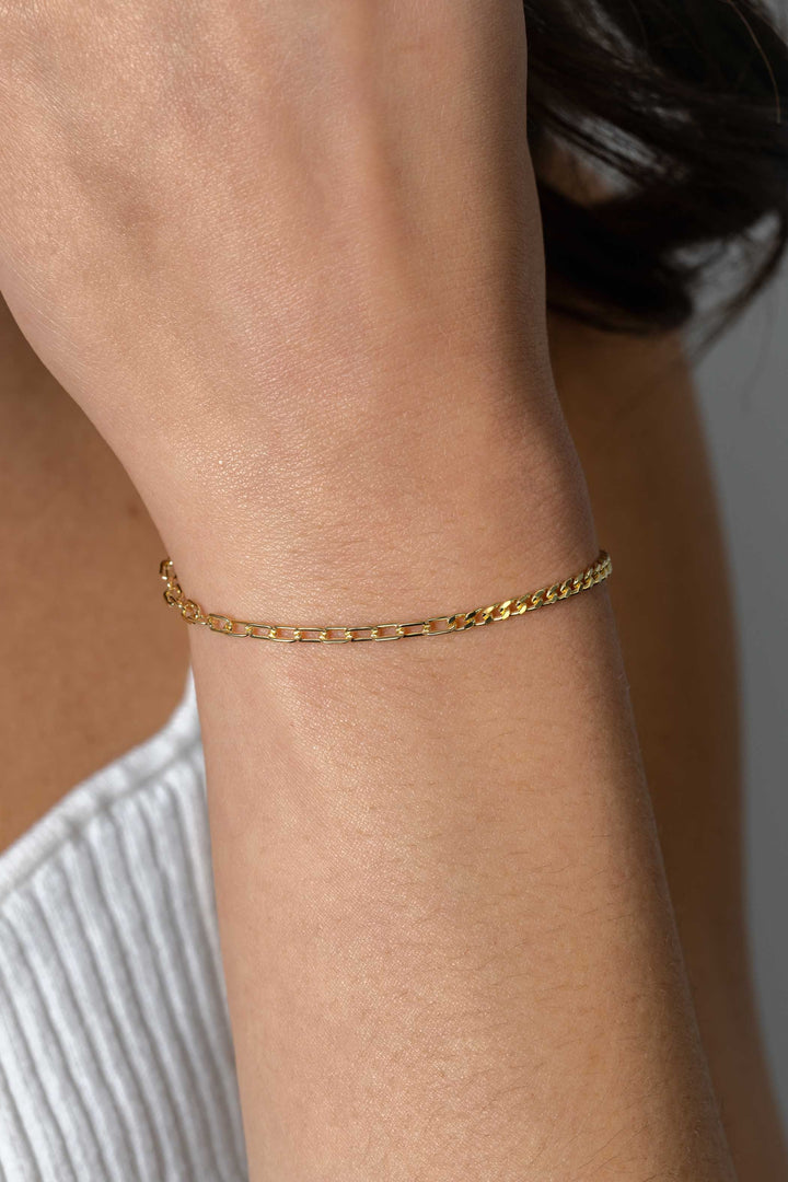 Zinzi Bracelet Gold Plated Zia2468 G