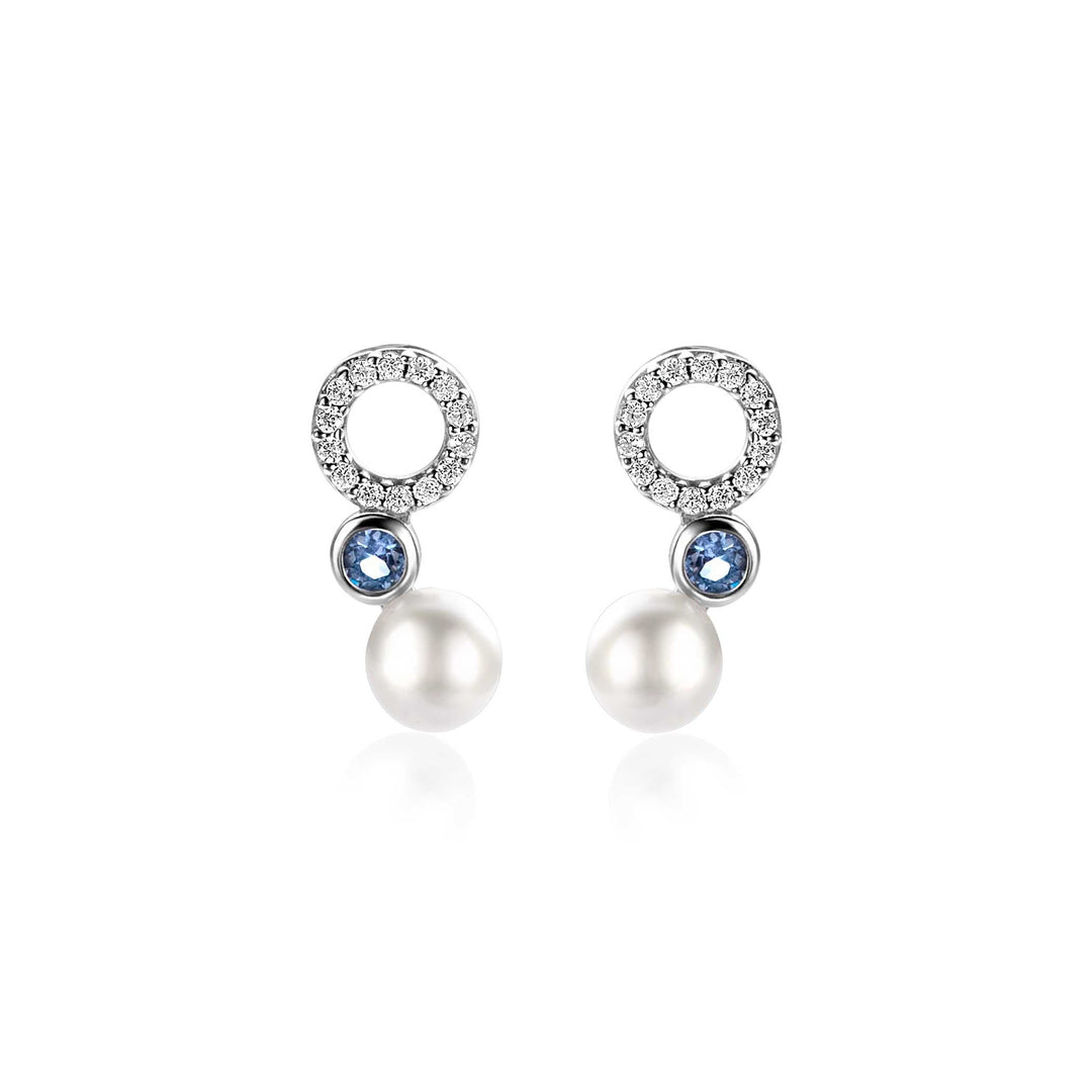 Zinzi Earrings Silver Zio2442